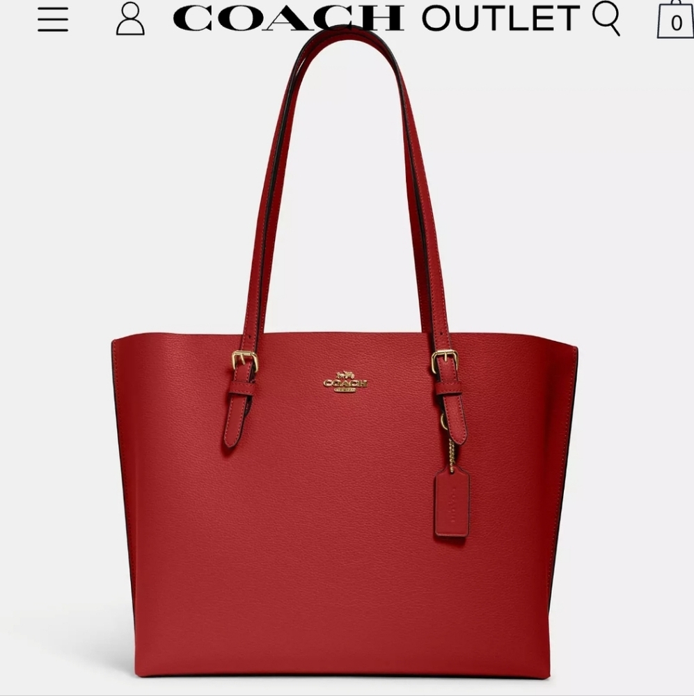 Gold/Red 🍎AppleMollie Tote Bag